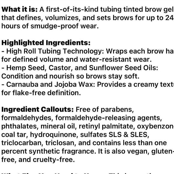 🌻 MILK MAKEUP MJ (TAUPE)
High Roll Defining & Volumizing Tubing Brow Gel - Picture 12 of 14